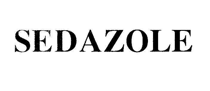 Mẫu nhãn hiệu SEDAZOLE