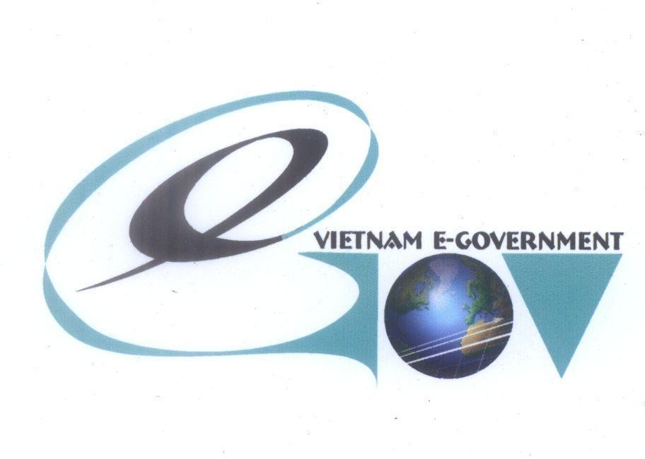 Mẫu nhãn hiệu E GOV G VIETNAM E-GOVERNMENT