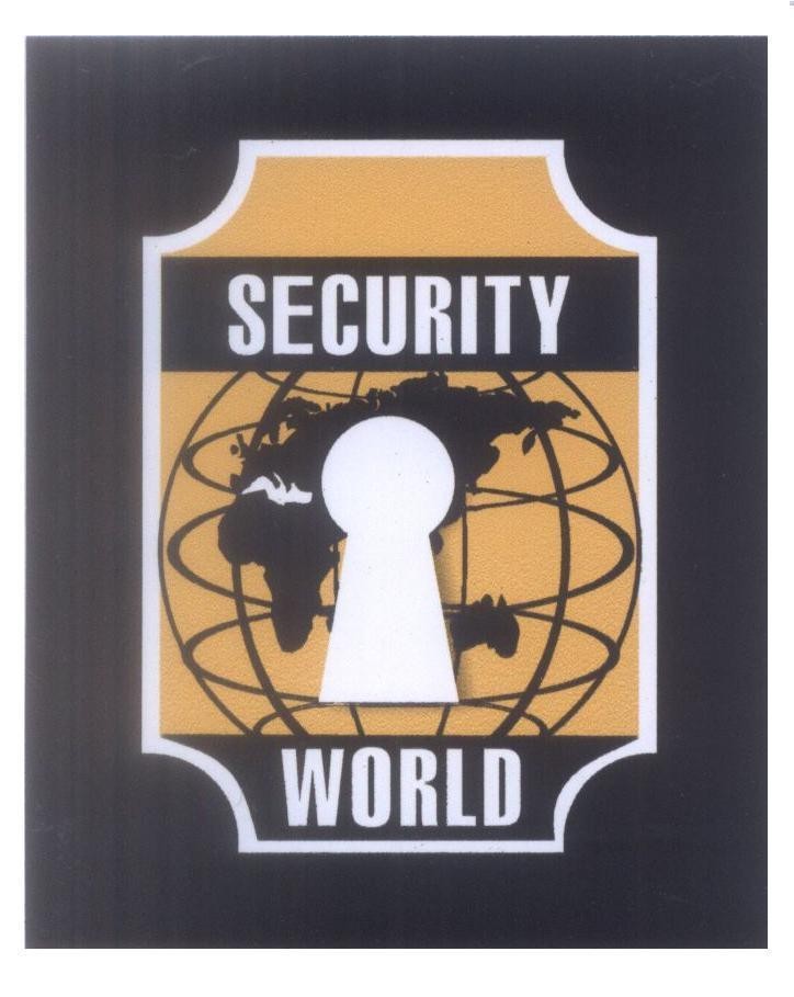 Mẫu nhãn hiệu SECURITY WORLD