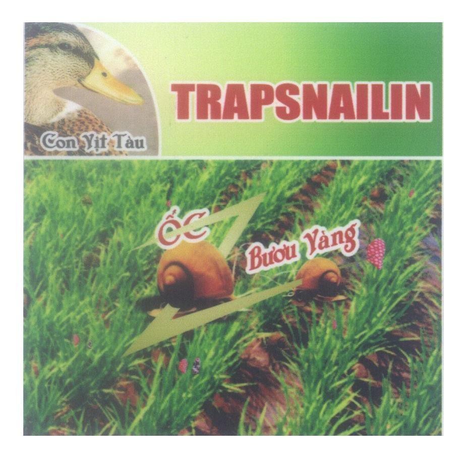 Mẫu nhãn hiệu Z TRAPSNAILIN Con Vịt Tàu ốc Bươu Vàng