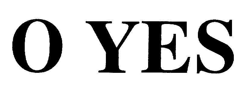 Mẫu nhãn hiệu O YES