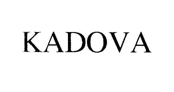 Mẫu nhãn hiệu KADOVA