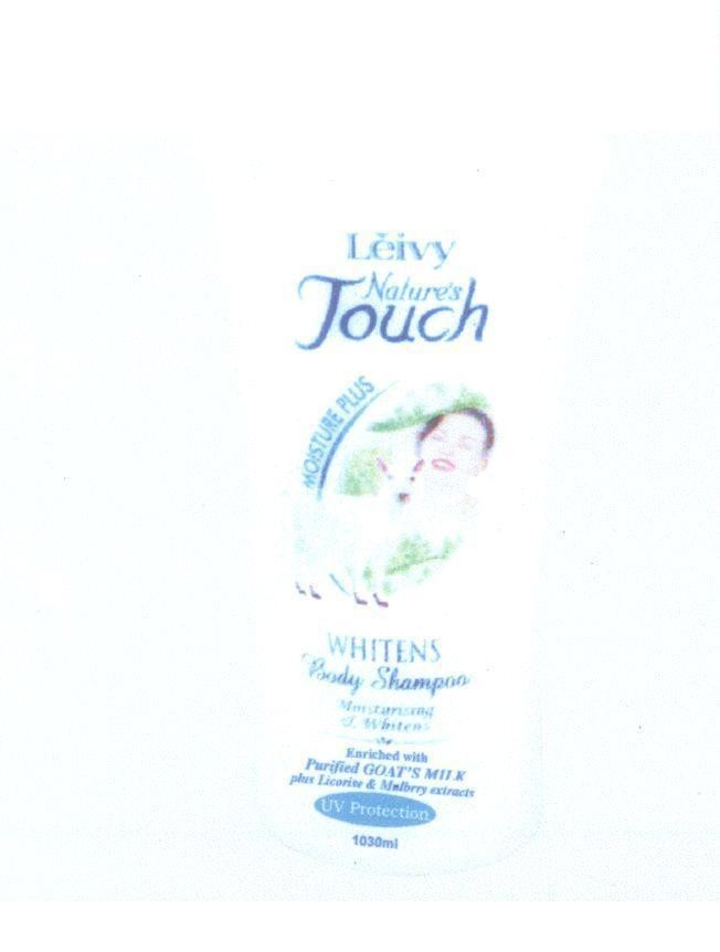 Mẫu nhãn hiệu Leivy Nature's Touch MOITURE PLUS..