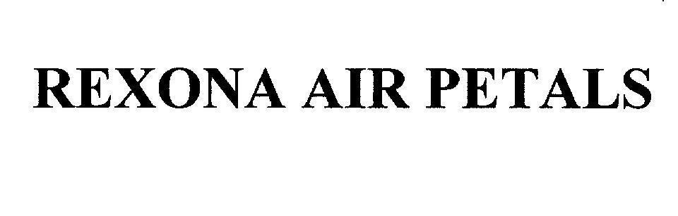 Mẫu nhãn hiệu REXONA AIR PETALS