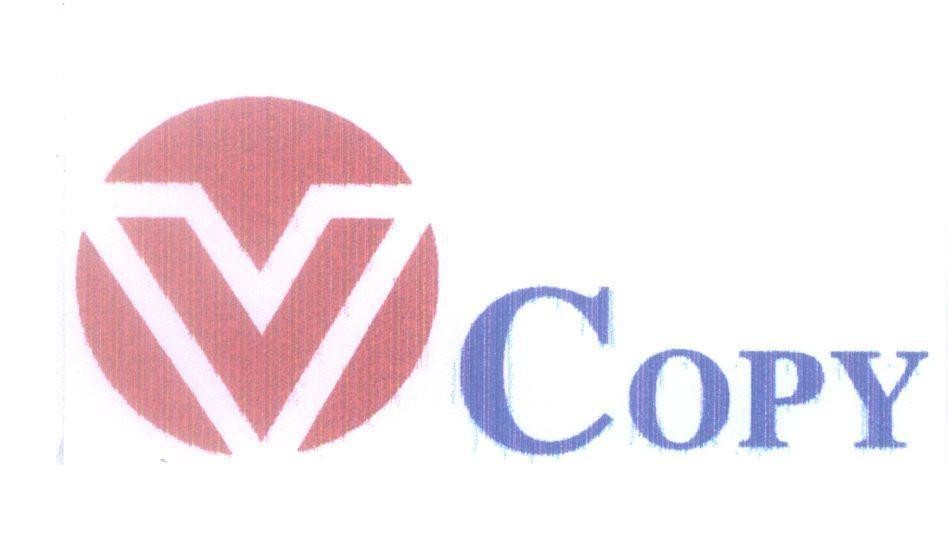 Mẫu nhãn hiệu V Copy