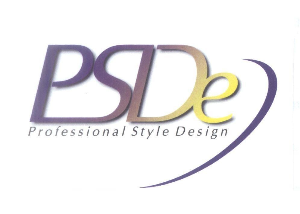 Mẫu nhãn hiệu PSDe Professional Style Design