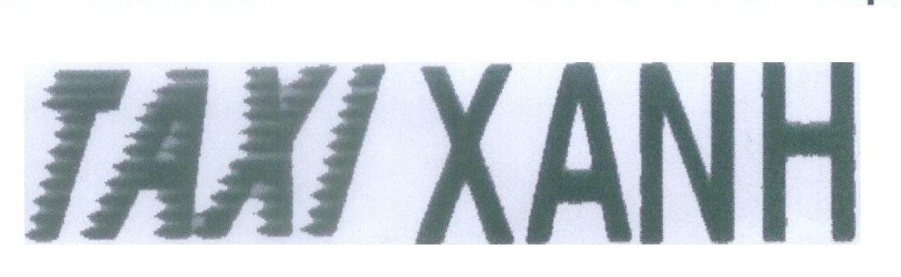 Mẫu nhãn hiệu TAXI XANH