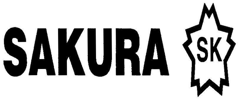 Mẫu nhãn hiệu SAKURA SK