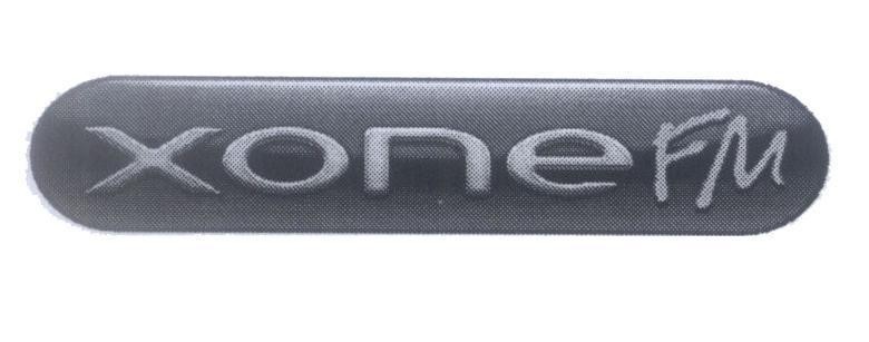 Mẫu nhãn hiệu XONE FM