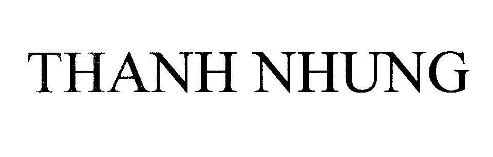 Mẫu nhãn hiệu THANH NHUNG