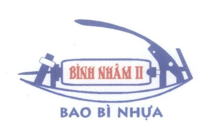 Mẫu nhãn hiệu Bình Nhâm II Bao bì nhựa