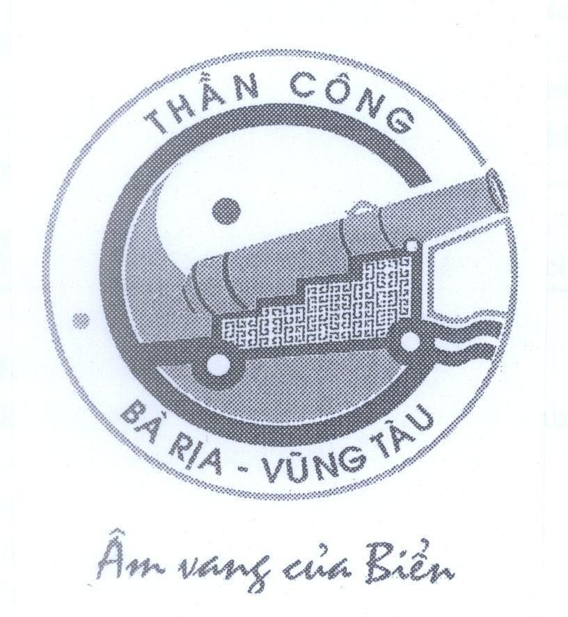 Mẫu nhãn hiệu Thần Công Bà Rịa - Vũng Tàu âm vang của biển