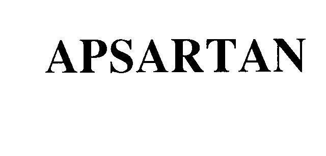 Mẫu nhãn hiệu APSARTAN