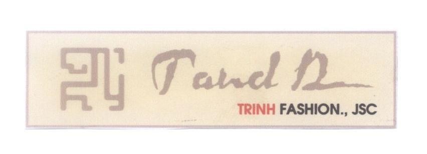 Mẫu nhãn hiệu [Thuỷ] Tand D TRINH FASHION., JSC