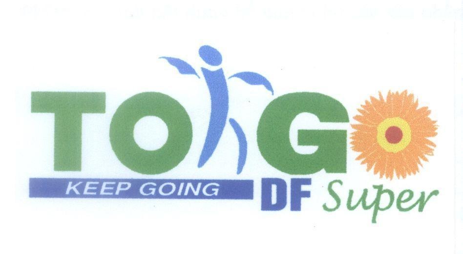 Mẫu nhãn hiệu To Go KEEP GOING DF Super