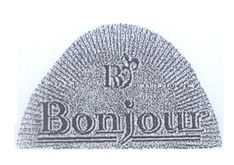 Mẫu nhãn hiệu Bonjour B J