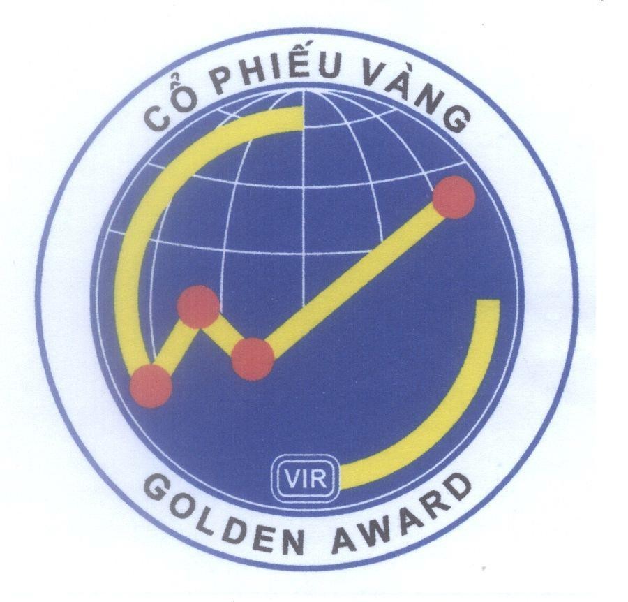 Mẫu nhãn hiệu VIR Cổ phiếu vàng GOLDEN AWARD