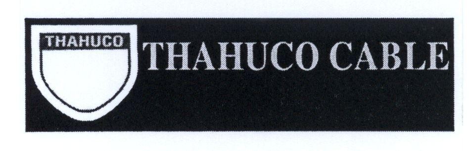 Mẫu nhãn hiệu THAHUCO CABLE