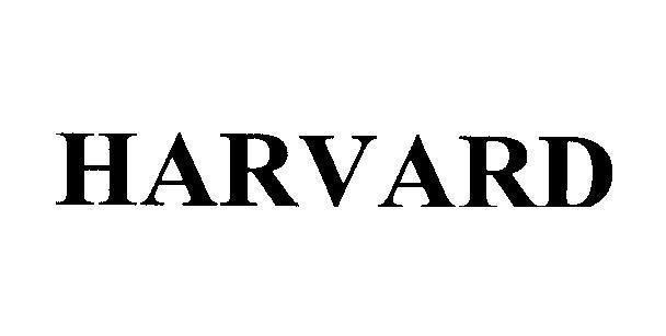 Mẫu nhãn hiệu HARVARD