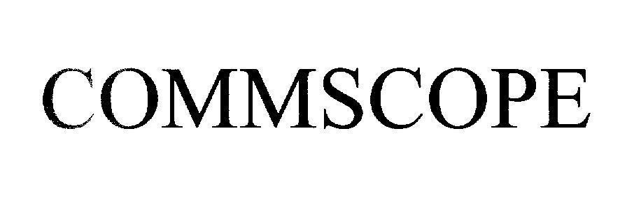 Mẫu nhãn hiệu COMMSCOPE
