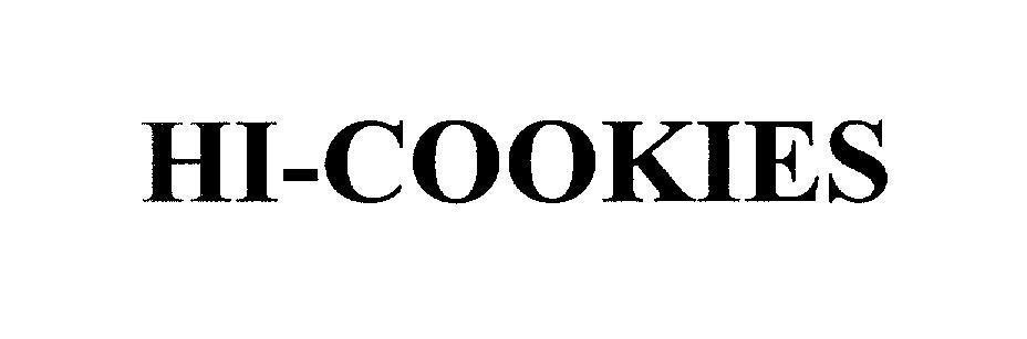 Mẫu nhãn hiệu HI-COOKIES