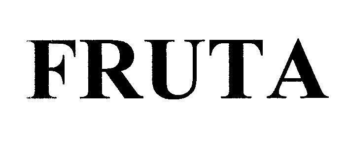 Mẫu nhãn hiệu FRUTA