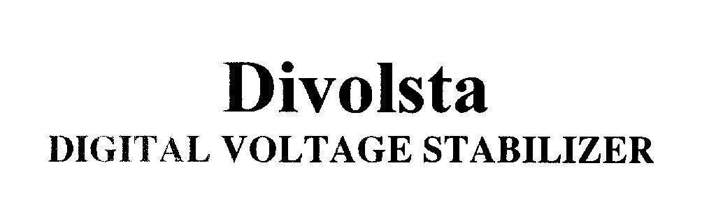 Mẫu nhãn hiệu Divolsta DIGITAL VOLTAGE STABILIZER