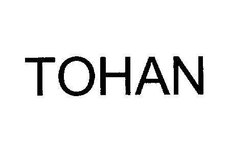 Mẫu nhãn hiệu TOHAN
