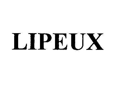 Mẫu nhãn hiệu LIPEUX