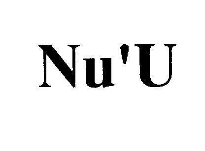 Mẫu nhãn hiệu Nu'U