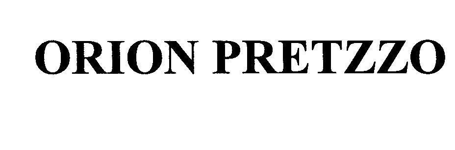 Mẫu nhãn hiệu ORION PRETZZO