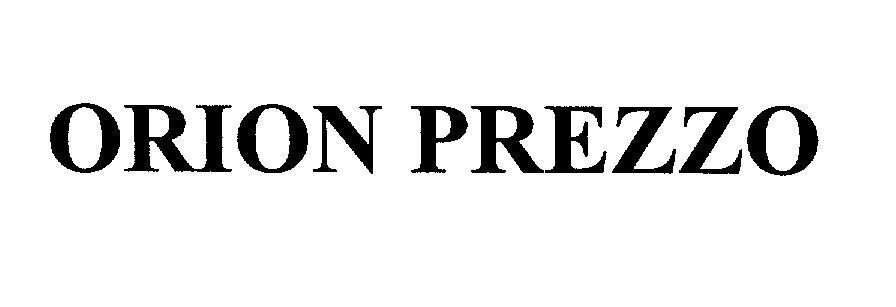 Mẫu nhãn hiệu ORION PREZZO