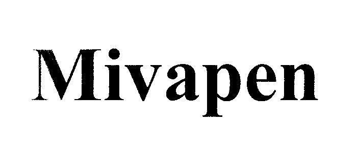 Mẫu nhãn hiệu Mivapen
