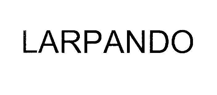 Mẫu nhãn hiệu LARPANDO