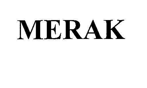 Mẫu nhãn hiệu MERAK