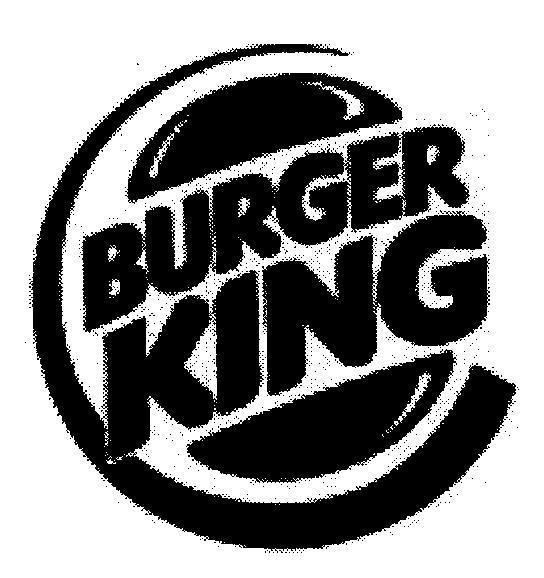 Mẫu nhãn hiệu BURGER KING