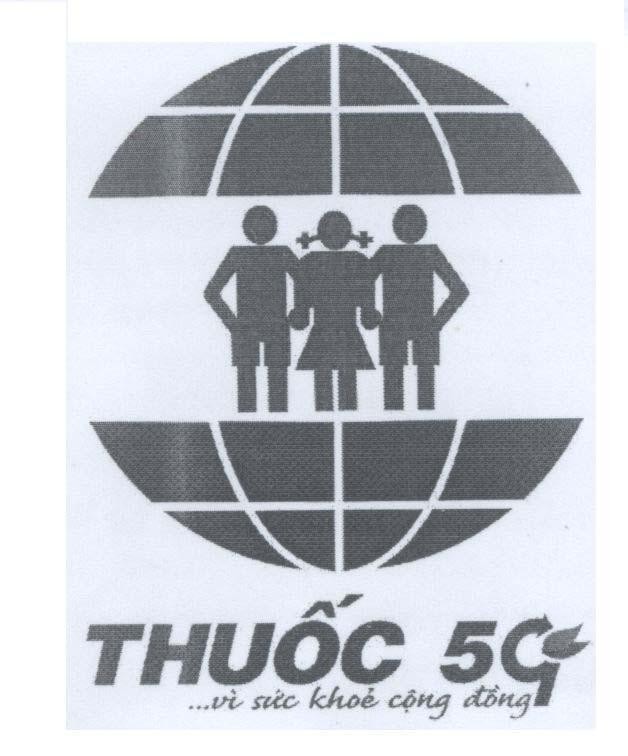 Mẫu nhãn hiệu Thuốc 5G ...vì sức khoẻ cộng đồng