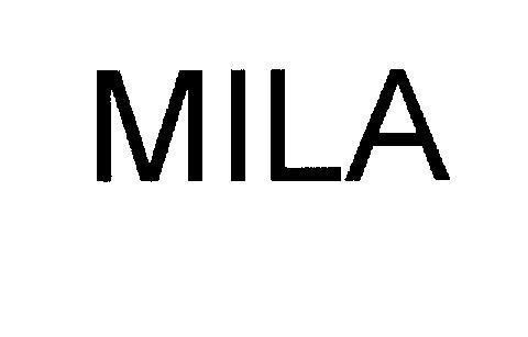 Mẫu nhãn hiệu MILA