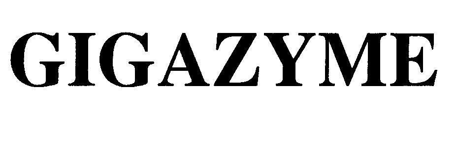 Mẫu nhãn hiệu GIGAZYME