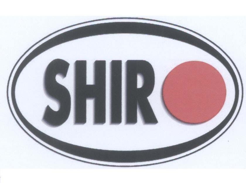 Mẫu nhãn hiệu SHIRO