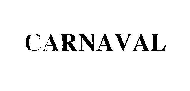 Mẫu nhãn hiệu CARNAVAL