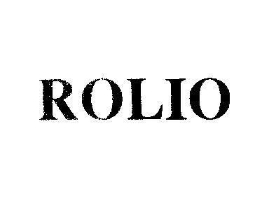 Mẫu nhãn hiệu ROLIO
