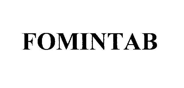 Mẫu nhãn hiệu FOMINTAB