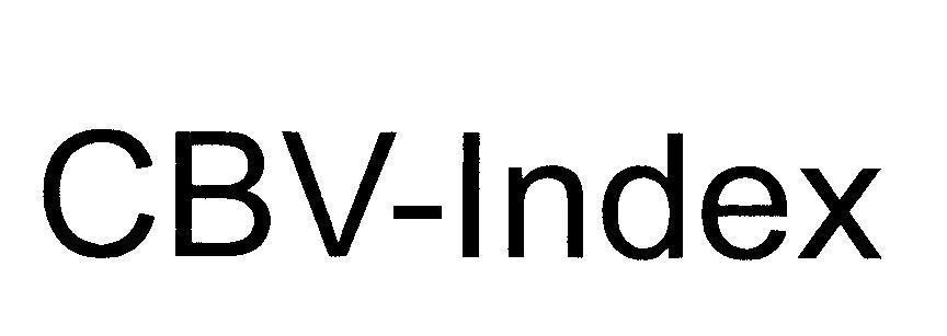 Mẫu nhãn hiệu CBV-Index