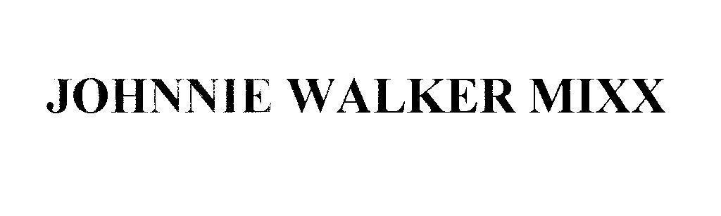 Mẫu nhãn hiệu JOHNNIE WALKER MIXX