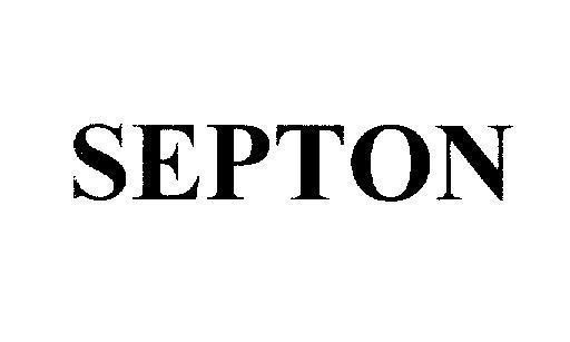 Mẫu nhãn hiệu SEPTON