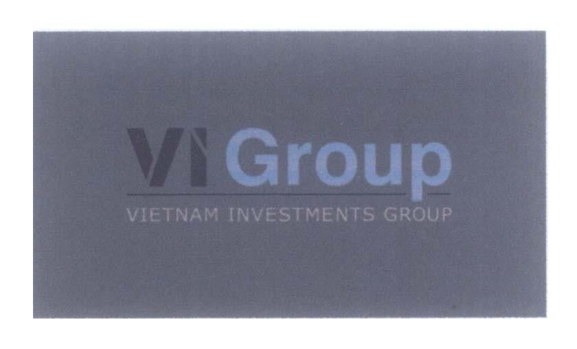 Mẫu nhãn hiệu VI Group VIETNAM INVESTMENTS GROUP