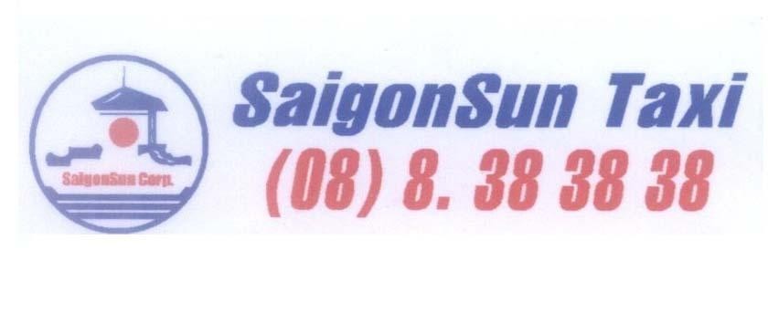 Mẫu nhãn hiệu SaigonSun Taxi (08) 8. 38 38 38 SaigonSun Corp