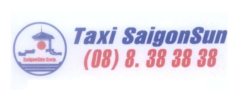 Mẫu nhãn hiệu Taxi SaigonSun (08) 8. 38 38 38 SaigonSun Corp