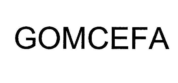 Mẫu nhãn hiệu GOMCEFA